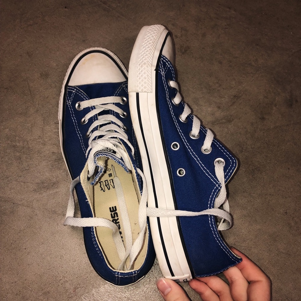 Blue Converse